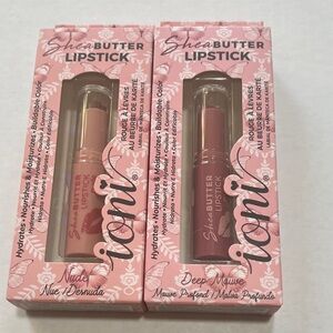 Ioni Shea Butter Lipstick Duo - Nude and Deep Mauve